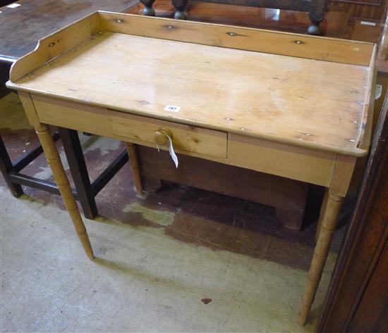 19th century pine washstand